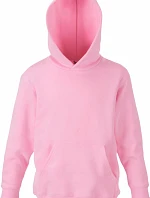 Fruit of the Loom Classic Kids Hooded Sweat Dětská mikina s kapucí 16.2043 light pink