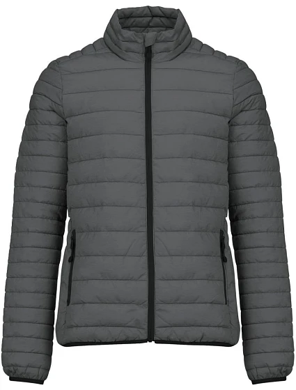 Kariban K 6120 Lehká pánská prošívaná bunda 20.6120 marl dark grey Kariban K 6120 Lehká pánská prošívaná bunda 20.6120 marl dark grey