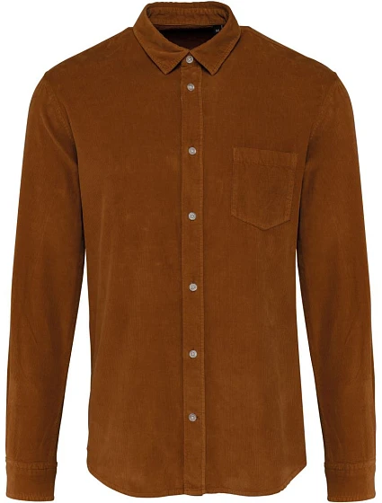 Kariban K 599 Manšestrová košile s dlouhým rukávem 20.K599 washed brandy Kariban K 599 Manšestrová košile s dlouhým rukávem 20.K599 washed brandy