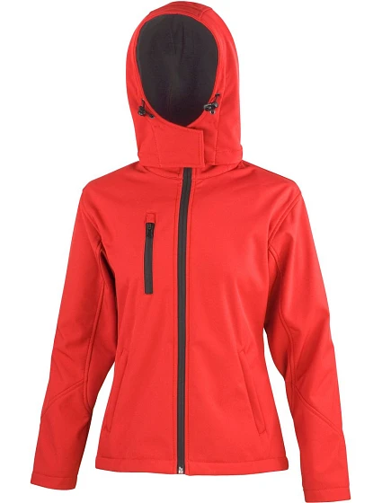 R Dámská 3vrstvá softshellová bunda s kapucí 30. red/black model 22428045 - Result R Dámská 3vrstvá softshellová bunda s kapucí 30. red/black model 22428045 - Result