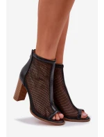 Sandály Na Podpatku S Černé model 21684571 - Boto Sandály Na Podpatku S Černé model 21684571 - Boto