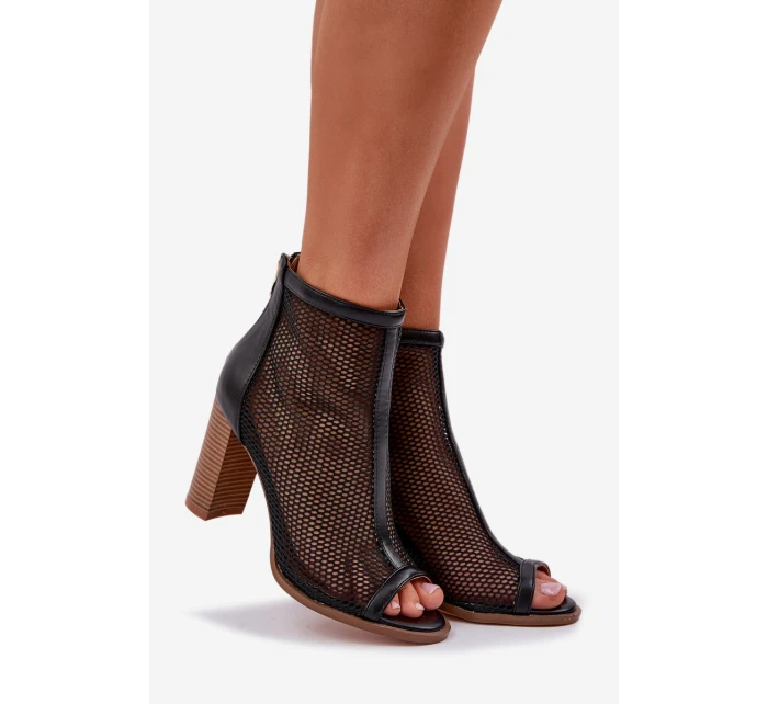 Sandály Na Podpatku S Černé model 21684571 - Boto Sandály Na Podpatku S Černé model 21684571 - Boto