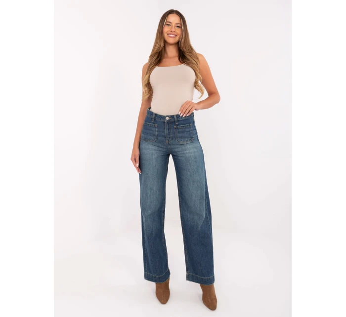 Kalhoty D80018BB62456D285 tmavě modré Kalhoty D80018BB62456D285 tmavě modré