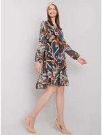 Sukienka DHJ SK  morski model 20961765 - FPrice