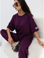 Sada RV KMPL A1290.94 tmavě fialová