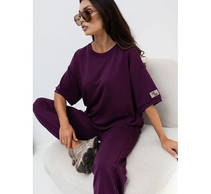 Sada RV KMPL A1290.94 tmavě fialová