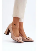 Lodičky na sloupku model 193388 Step in style