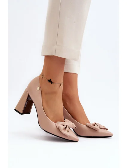 Lodičky na sloupku model 193388 Step in style