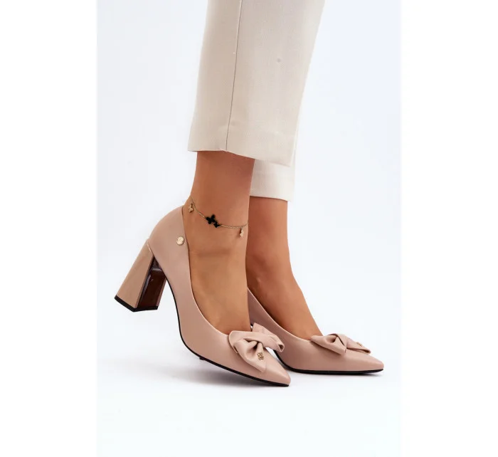 Lodičky na sloupku model 193388 Step in style