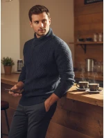 Pánský černý svetr Dstreet model 21982475 - FashionStreet