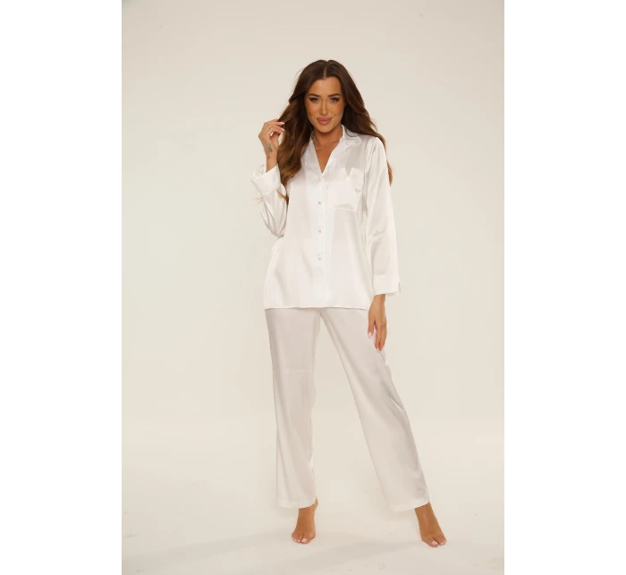 De Lafense 883 Cordelia pyžamo dlouhé/r M-2XL rozepínací