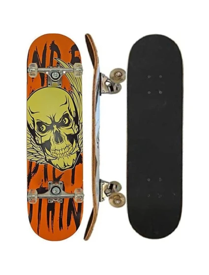 DŘEVĚNÝ SKATEBOARD LEBKA NEJLEPŠÍ SPORTOVNÍ