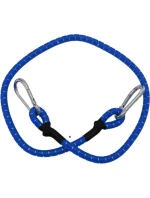 Montážní páska na zavazadla Karabina 80cm 1ks XQMAX BLUE Montážní páska na zavazadla Karabina 80cm 1ks XQMAX BLUE