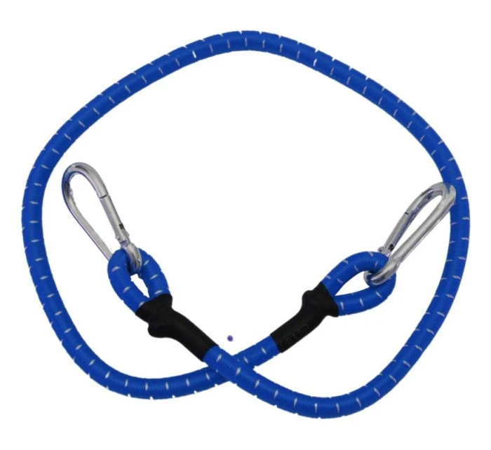 Montážní páska na zavazadla Karabina 80cm 1ks XQMAX BLUE Montážní páska na zavazadla Karabina 80cm 1ks XQMAX BLUE