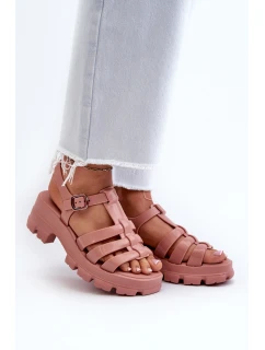 Dámské Sandály  Špinavě Růžové model 21661728 - Zaxy