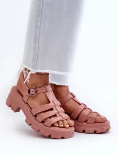 Dámské Sandály  Špinavě Růžové model 21661728 - Zaxy