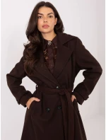 Płaszcz IT PL model 21795582 ciemny brązowy - FPrice