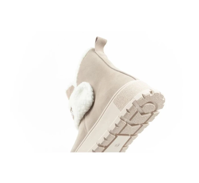 Dámské zimní kotníkové boty LCJ-25-01-3739L Béžová s ecru - Lee Cooper Dámské zimní kotníkové boty LCJ-25-01-3739L Béžová s ecru - Lee Cooper