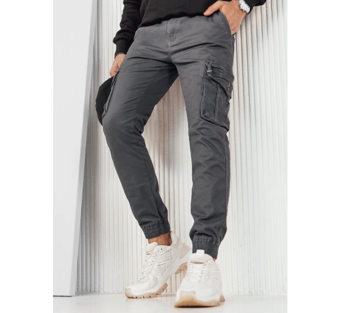 Pánské bojové kalhoty šedé model 21973211 - Dstreet