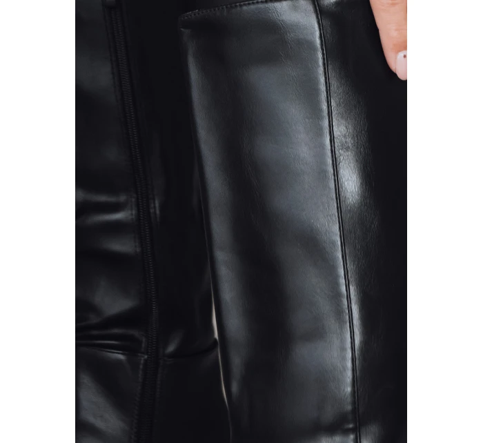 Dámské černé kozačky na podpatku FashionStreet ZY1213