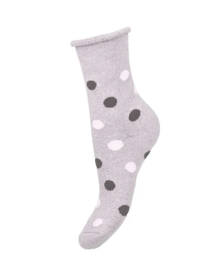 Ponožky Milena 0118 Grochy Frota Zimní dámské ponožky bez tlaku 37-41
