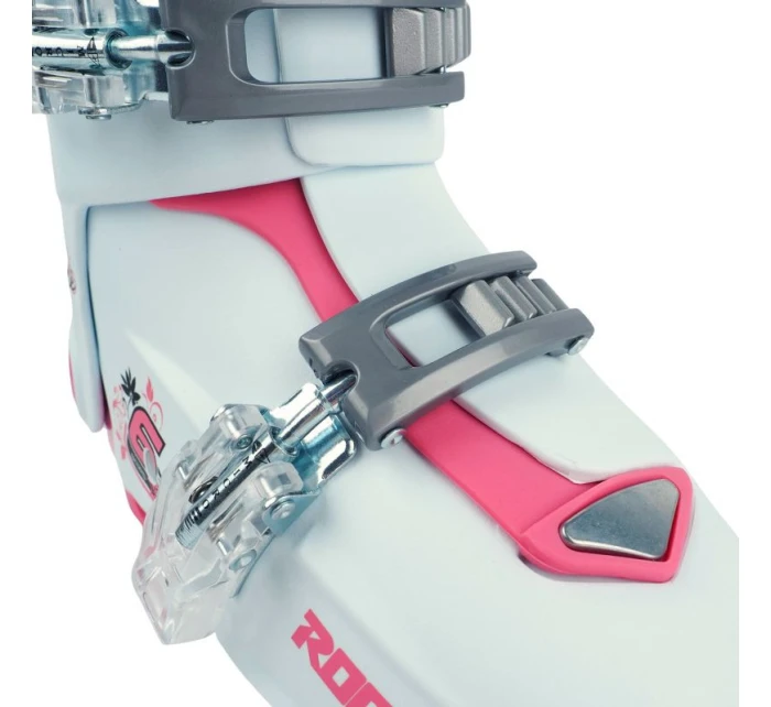 Lyžařské boty Roces Idea Up Junior bílo-růžové 450491 00020