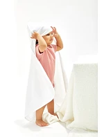 Babybugz BZ 24 Dětská deka s kapucí 71.0024 white/white Babybugz BZ 24 Dětská deka s kapucí 71.0024 white/white