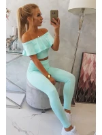 Sada s volánky máta Sada s volánky máta