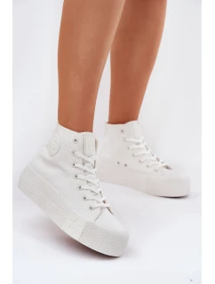 Dámské Tenisky Na Platformě Big Star model 21695254 Bílé - Big Star Shoes
