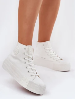 Dámské Tenisky Na Platformě Big Star model 21695254 Bílé - Big Star Shoes