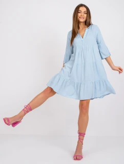 Sukienka model 21898734 jasny niebieski - FPrice