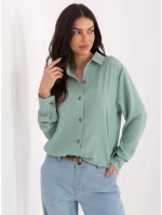 Koszula LK KS model 21858957 mietowy - FPrice Koszula LK KS model 21858957 mietowy - FPrice