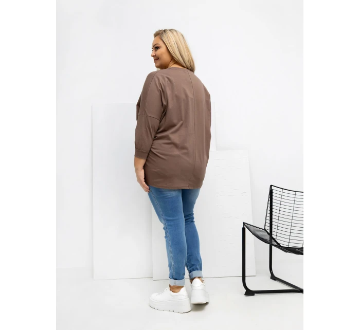 Halenka RV BZ A1075.96 tmavě lila Halenka RV BZ A1075.96 tmavě lila