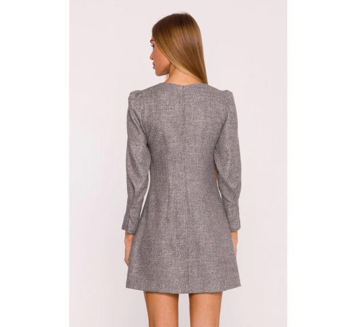 mini šaty grafitové model 21295876 - Moe