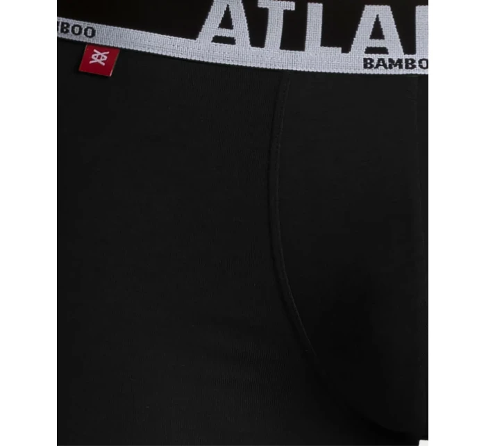 Pánské sportovní boxerky ATLANTIC - černé Pánské sportovní boxerky ATLANTIC - černé