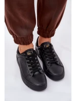 Dámské nízké tenisky z ECO kůže Big Star – černé