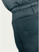 Dámská zimní prošívaná bunda ve barvě s odepínací kapucí model 19735968 - Stitch&Soul