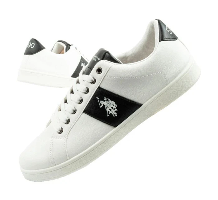 U.S. Polo model 22115602 tenisky pánské tenisky módní bílé pohodlné