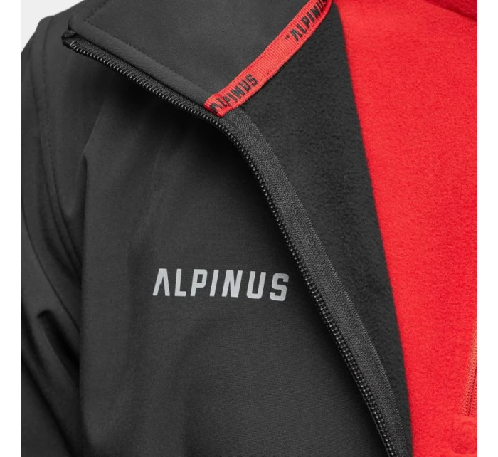 Alpinus Stenshuvud softshellová bunda černá BR43371 pánské