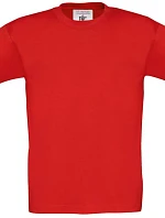 B&C Exact 150 /kids Dětské tričko 01.0300 red