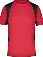 Daiber JN 306 Pánské běžecké tričko 02.0306 red/black