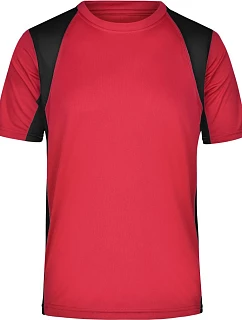 JN 306 Pánské běžecké tričko model 22485848 red/black - Daiber
