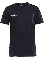 Squad Go Jersey Solid Jr Dětské sportovní tričko s výstřihem do V model 22468837 black - Craft Teamwear Squad Go Jersey Solid Jr Dětské sportovní tričko s výstřihem do V model 22468837 black - Craft Teamwear