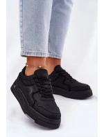 Nízké Dámské Tenisky Big Star model 21694475 HIPOLY SYSTEM Černé - Big Star Shoes Nízké Dámské Tenisky Big Star model 21694475 HIPOLY SYSTEM Černé - Big Star Shoes