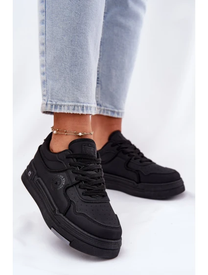 Nízké Dámské Tenisky Big Star model 21694475 HIPOLY SYSTEM Černé - Big Star Shoes Nízké Dámské Tenisky Big Star model 21694475 HIPOLY SYSTEM Černé - Big Star Shoes