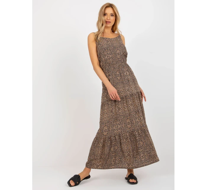 Šaty D73771R30313B hnědé