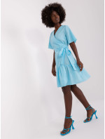 Sukienka LK SK 508646.13P jasny niebieski