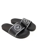 Pánské nazouváky XJPM14 XN870 A120 černobílé - Emporio Armani