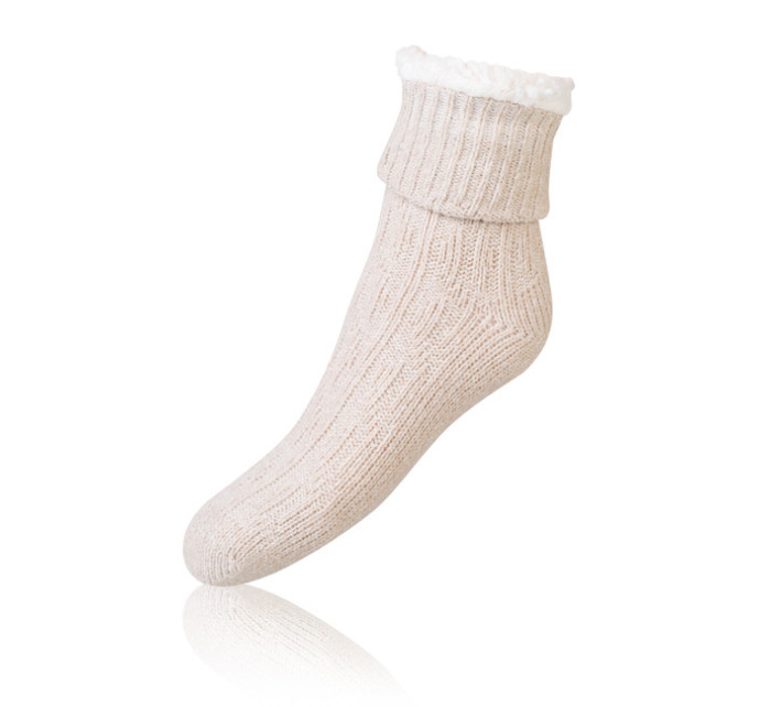 Extrémně teplé ponožky EXTRA WARM SOCKS - BELLINDA - béžová