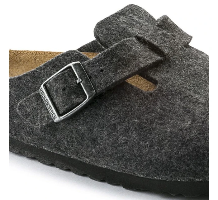 Žabky Birkenstock Boston FE Anthrazite 160373